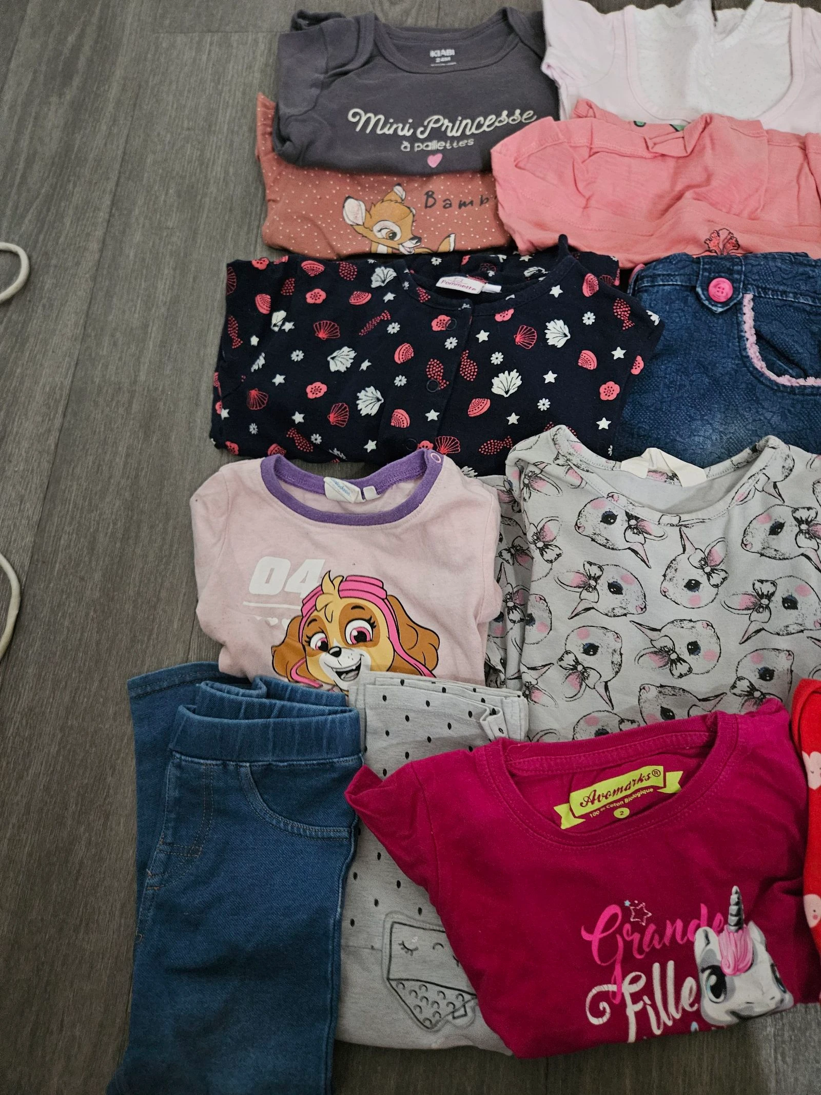 Lote de roupas para meninas 24 meses para todas as estações – photo 2